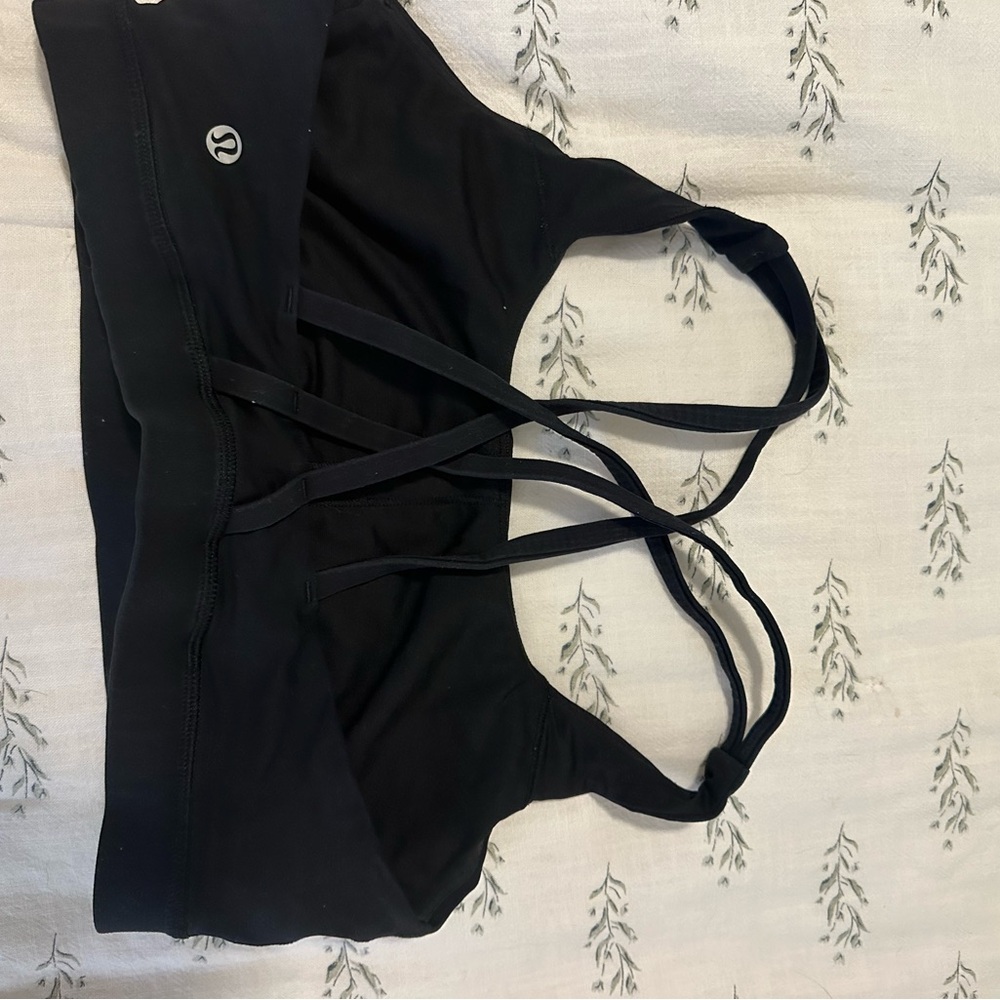 lululemon athletica Black Sports Bra